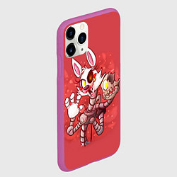 Чехол iPhone 11 Pro матовый Death Mangle, цвет: 3D-фиолетовый — фото 2