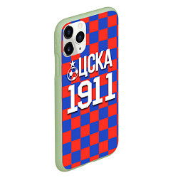 Чехол iPhone 11 Pro матовый ЦСКА 1911, цвет: 3D-салатовый — фото 2