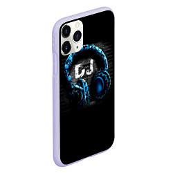 Чехол iPhone 11 Pro матовый DJ, цвет: 3D-светло-сиреневый — фото 2