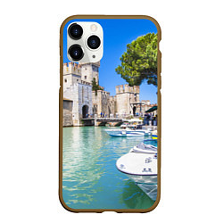 Чехол iPhone 11 Pro матовый Италия, цвет: 3D-коричневый