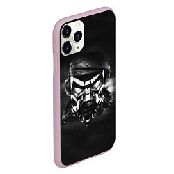 Чехол iPhone 11 Pro матовый Pirate Station: Dark Side, цвет: 3D-розовый — фото 2