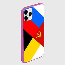 Чехол iPhone 11 Pro матовый Вечная Россия, цвет: 3D-фиолетовый — фото 2