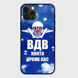 Чехол для iPhone 12 Pro Max ВДВ - десантники в небе, цвет: 3D-черный