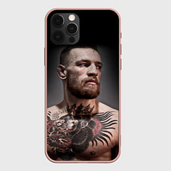 Чехол для iPhone 12 Pro Max Conor McGregor, цвет: 3D-светло-розовый