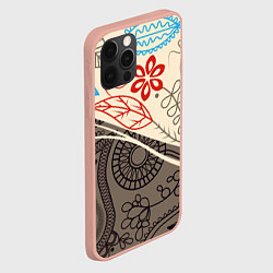 Чехол для iPhone 12 Pro Max Прованс, цвет: 3D-светло-розовый — фото 2