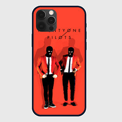 Чехол для iPhone 12 Pro Max Twenty One Pilots, цвет: 3D-черный