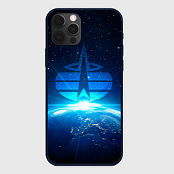 Чехол для iPhone 12 Pro Max Космические войска, цвет: 3D-черный