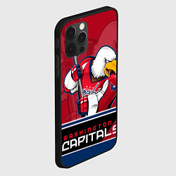 Чехол для iPhone 12 Pro Max Washington Capitals, цвет: 3D-черный — фото 2