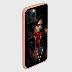 Чехол для iPhone 12 Pro Max Elena Gilbert V3, цвет: 3D-светло-розовый — фото 2