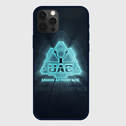 Чехол для iPhone 12 Pro Max Union Aerospace corporation, цвет: 3D-черный