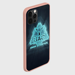 Чехол для iPhone 12 Pro Max Union Aerospace corporation, цвет: 3D-светло-розовый — фото 2