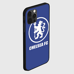 Чехол для iPhone 12 Pro Max Chelsea FC, цвет: 3D-черный — фото 2