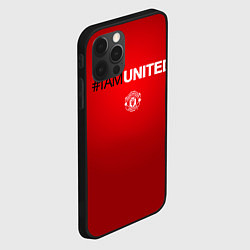Чехол для iPhone 12 Pro Max I am United, цвет: 3D-черный — фото 2