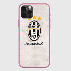 Чехол для iPhone 12 Pro Max Juventus3, цвет: 3D-малиновый