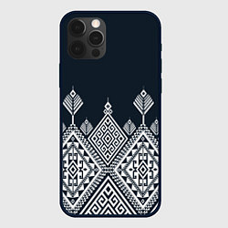 Чехол для iPhone 12 Pro Max Pat30, цвет: 3D-черный