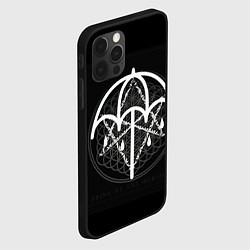 Чехол для iPhone 12 Pro Max BMTH: Rain Symbol, цвет: 3D-черный — фото 2