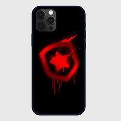 Чехол для iPhone 12 Pro Max Gambit: Black collection, цвет: 3D-черный