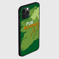 Чехол для iPhone 12 Pro Max Irish pub Blarney, цвет: 3D-черный — фото 2