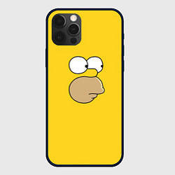Чехол для iPhone 12 Pro Max Гомер стесняется, цвет: 3D-черный