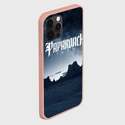 Чехол для iPhone 12 Pro Max Paparoach: Fear, цвет: 3D-светло-розовый — фото 2