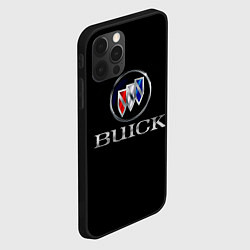 Чехол для iPhone 12 Pro Max Buick, цвет: 3D-черный — фото 2