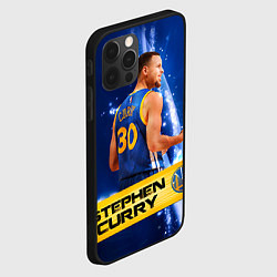 Чехол для iPhone 12 Pro Max Golden State Warriors 8, цвет: 3D-черный — фото 2