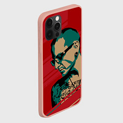 Чехол для iPhone 12 Pro Max Chester Bennington, цвет: 3D-светло-розовый — фото 2