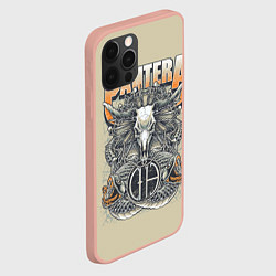 Чехол для iPhone 12 Pro Max Pantera: Wild Goat, цвет: 3D-светло-розовый — фото 2
