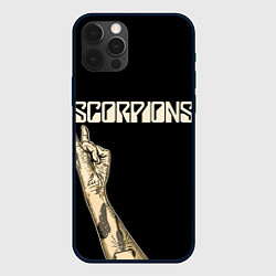 Чехол для iPhone 12 Pro Max Scorpions Rock, цвет: 3D-черный