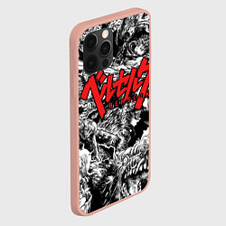 Чехол для iPhone 12 Pro Max Berserk, цвет: 3D-светло-розовый — фото 2