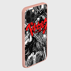 Чехол для iPhone 12 Pro Max Berserk, цвет: 3D-светло-розовый — фото 2