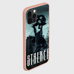 Чехол для iPhone 12 Pro Max STALKER: Pripyat, цвет: 3D-светло-розовый — фото 2