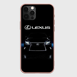 Чехол для iPhone 12 Pro Max Lexus, цвет: 3D-светло-розовый