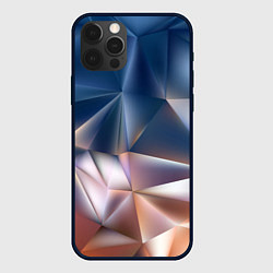 Чехол для iPhone 12 Pro Max Abstract, цвет: 3D-черный