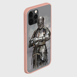Чехол для iPhone 12 Pro Max Рыцарь, цвет: 3D-светло-розовый — фото 2