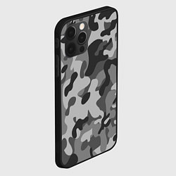 Чехол для iPhone 12 Pro Max Ночной Камуфляж 1, цвет: 3D-черный — фото 2