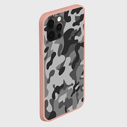 Чехол для iPhone 12 Pro Max Ночной Камуфляж 1, цвет: 3D-светло-розовый — фото 2
