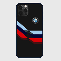 Чехол для iPhone 12 Pro Max Бмв Bmw Black, цвет: 3D-черный