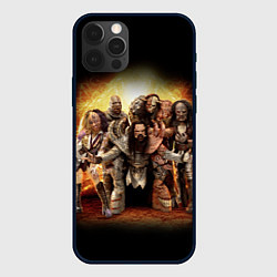Чехол для iPhone 12 Pro Max LORDI, цвет: 3D-черный