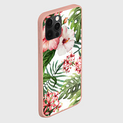 Чехол для iPhone 12 Pro Max Таинственный остров, цвет: 3D-светло-розовый — фото 2