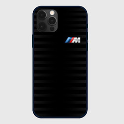 Чехол для iPhone 12 Pro Max BMW M BLACK & GREY, цвет: 3D-черный