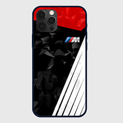 Чехол для iPhone 12 Pro Max BMW M: Poly Sport, цвет: 3D-черный