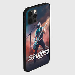 Чехол для iPhone 12 Pro Max Skillet: John Cooper, цвет: 3D-черный — фото 2