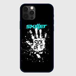 Чехол для iPhone 12 Pro Max Skillet: Sick of it, цвет: 3D-черный