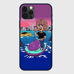 Чехол для iPhone 12 Pro Max Lil Pump on the water, цвет: 3D-черный
