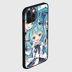 Чехол для iPhone 12 Pro Max Hatsune Miku, цвет: 3D-черный — фото 2