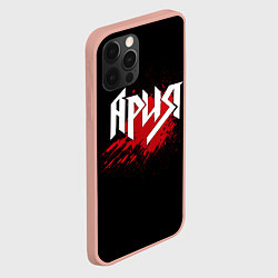 Чехол для iPhone 12 Pro Max Ария, цвет: 3D-светло-розовый — фото 2