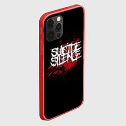 Чехол для iPhone 12 Pro Max Suicide Silence Blood, цвет: 3D-красный — фото 2