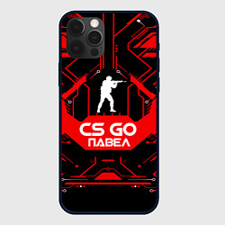 Чехол для iPhone 12 Pro Max CS:GO - Павел, цвет: 3D-черный