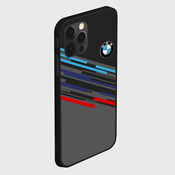 Чехол для iPhone 12 Pro Max BMW BRAND COLOR, цвет: 3D-черный — фото 2